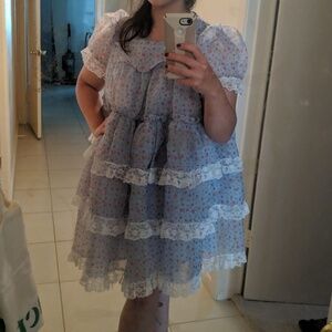 Selkie Sugarfill Babydoll Sleeper Nightgown Size L / Large